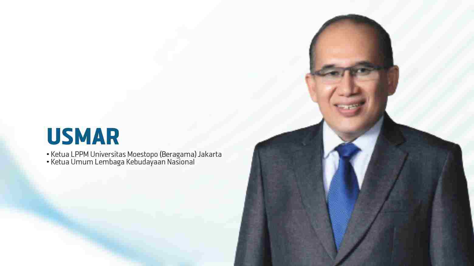 Dr. Usmar, SE, MM, Kepala LPPM Universitas Moestopo (Beragama) Jakarta & Ketua Umum Lembaga Kebudayaan Nasional. Foto: Ist.