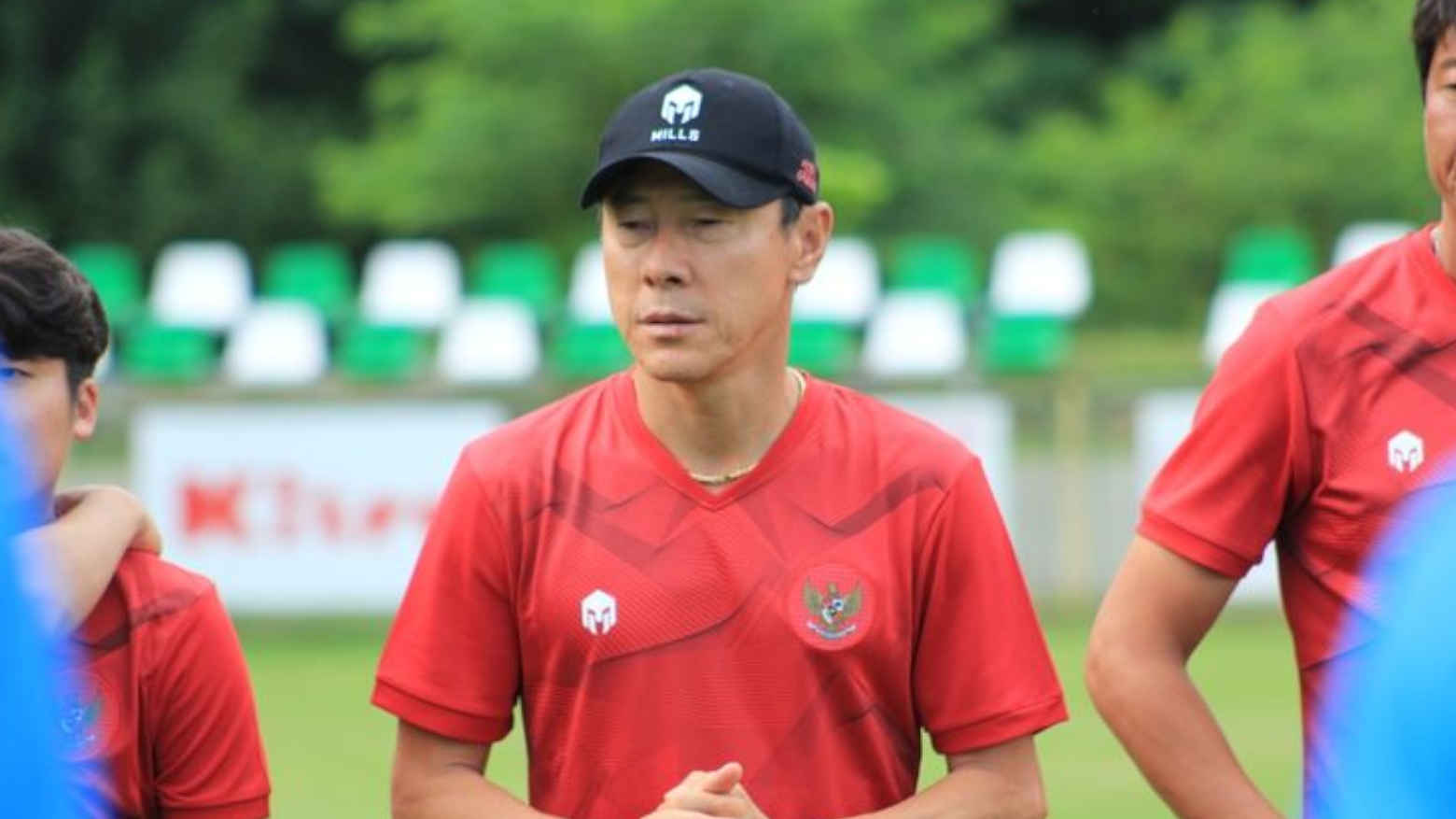 Pelatih Timnas Indonesia, Shin Tae-yong. Foto: Repro Kompas.com