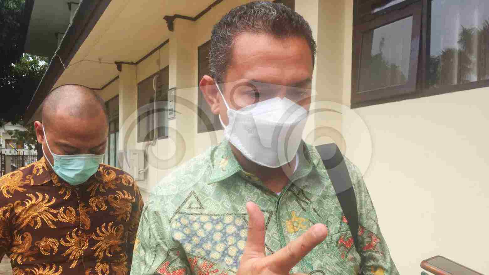 Saksi Ali Said yang merupakan pemilik saham PT TMS. Foto: Siswanto Azis/Telisik