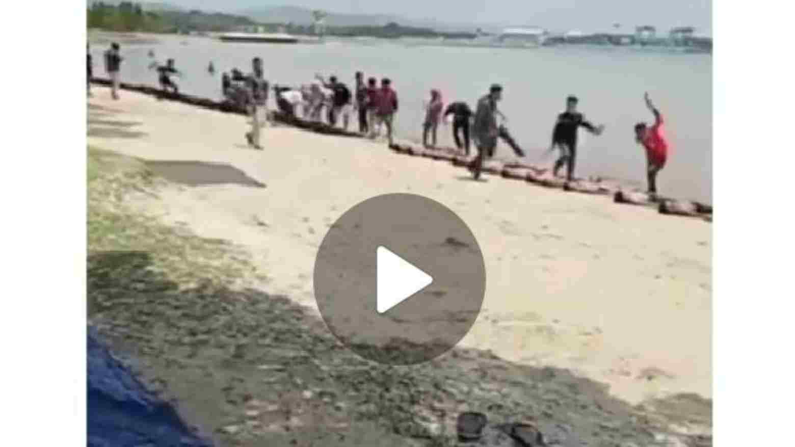 Potongan video perploncoan Maba UHO. Foto: Ist.