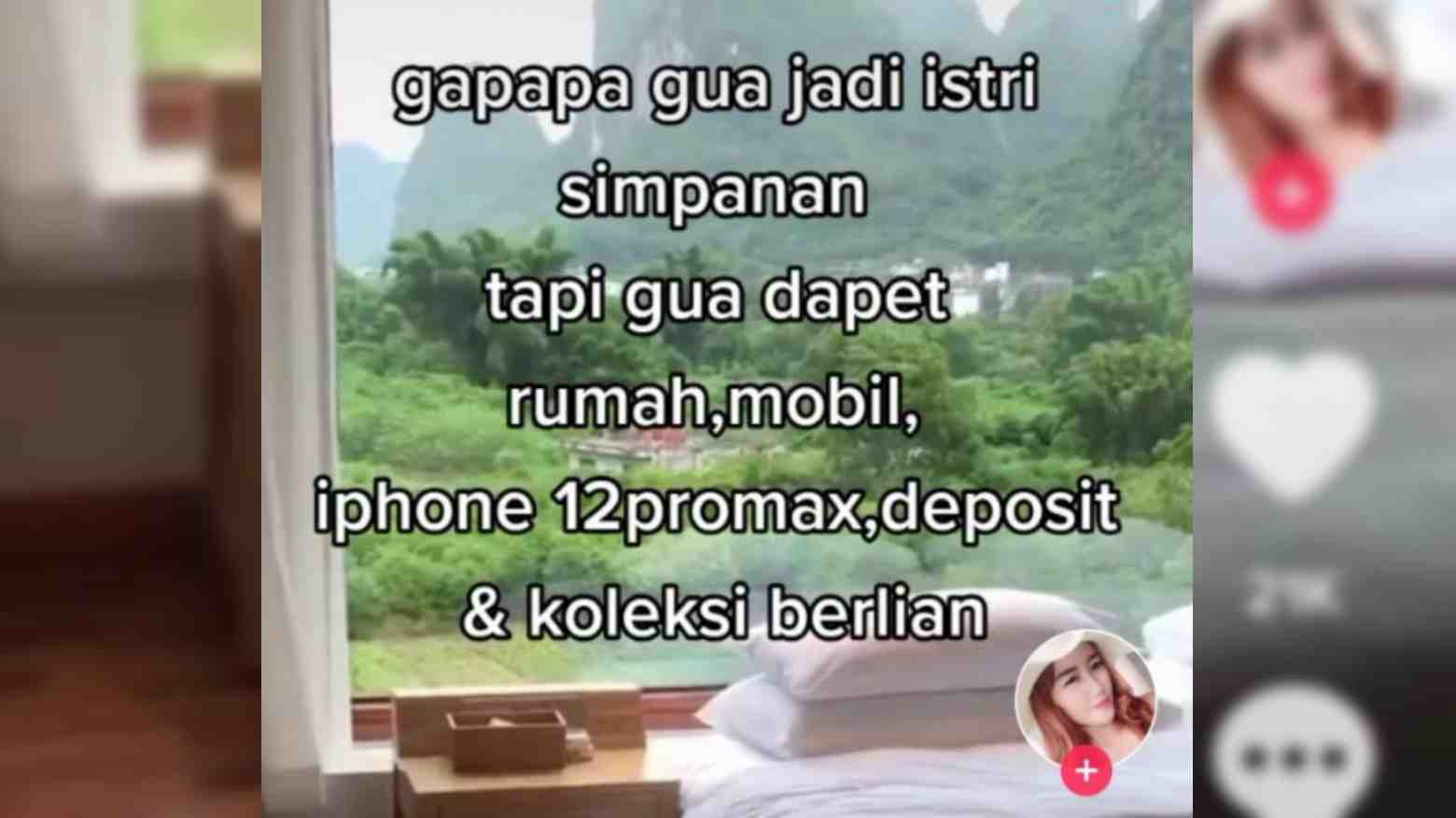 Akun Tiktok milik @Ichaa_wibowoo Foto: Repro TikTok