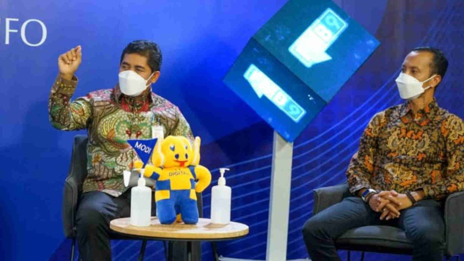 Menteri Perindustrian, Agus Gumiwang Kartasasmita dalam diskusi Forum Merdeka Barat 9. Foto: Ist.