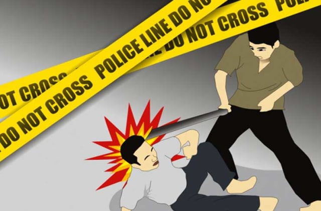 Ilustrasi polisi dibacok. Foto: Repro Google.com