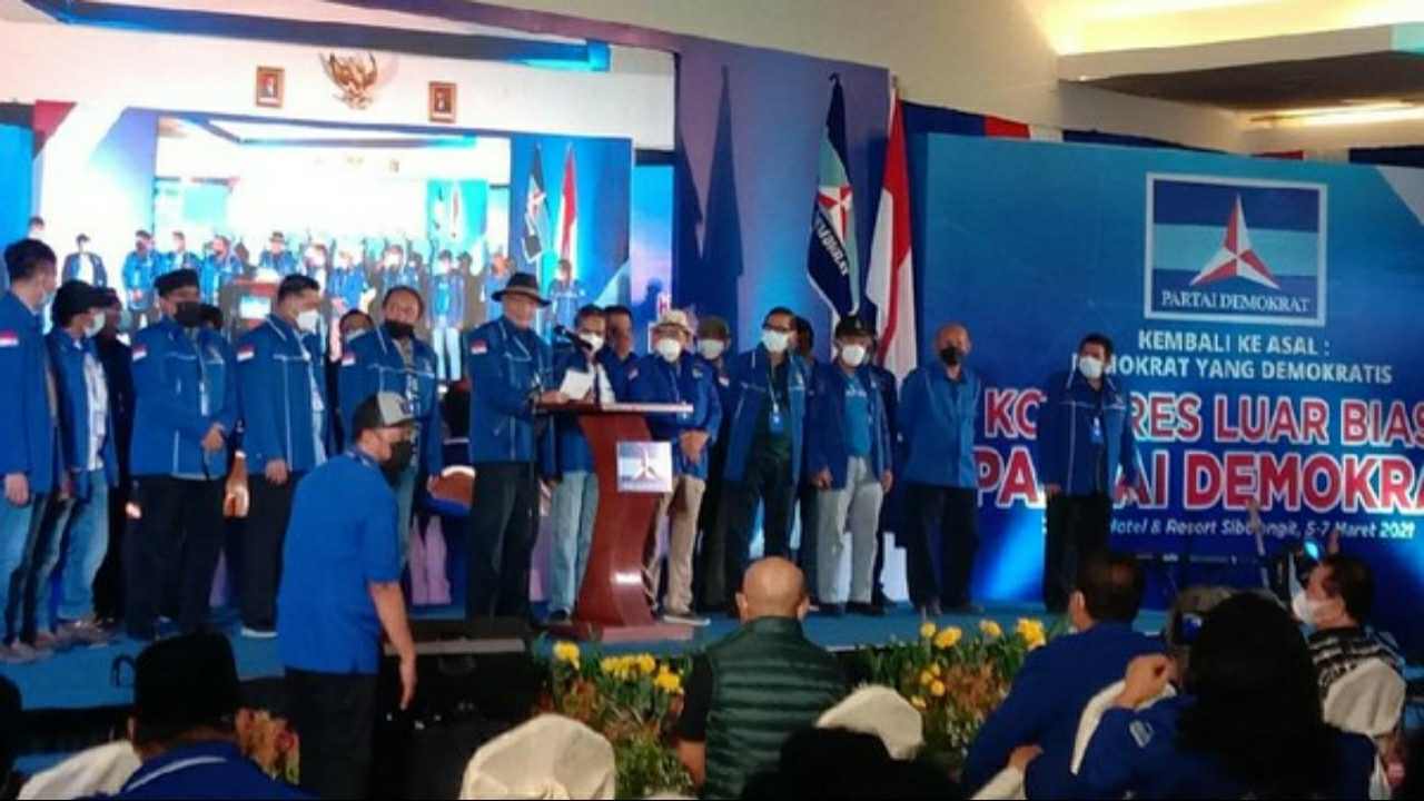 Suasana KLB di Deli Serdang, Sumatera Utara. Foto: Repro detikNews