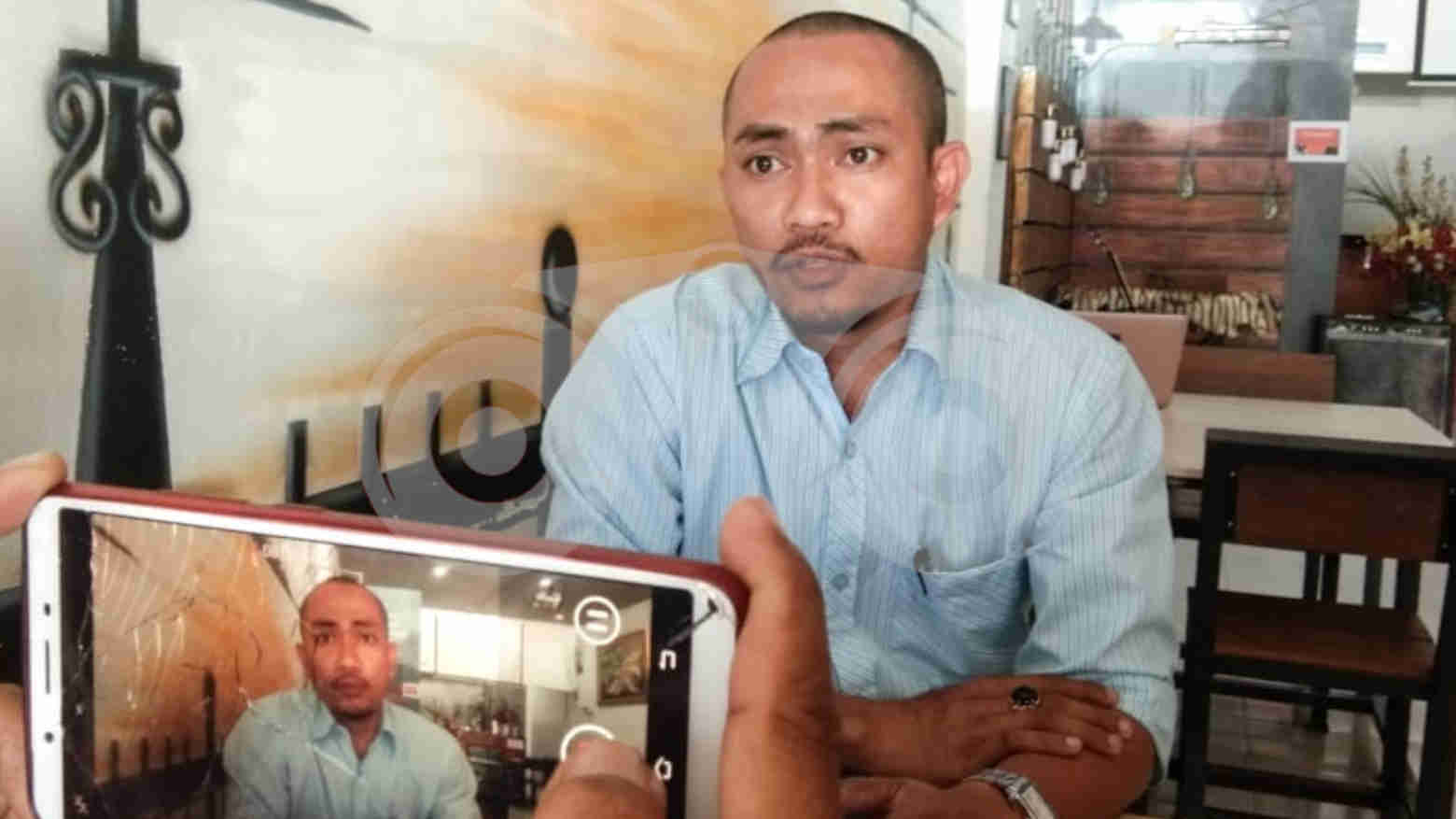 Ketua Arokab Kota Kendari, Amran. Foto: Kardin/Telisik