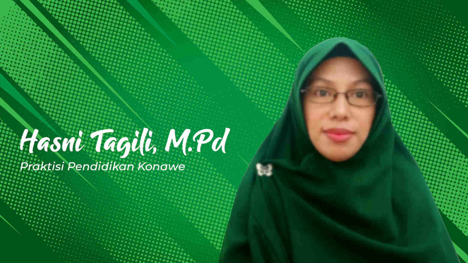 Hasni Tagili, M.Pd, Praktisi Pendidikan Konawe. Foto: Ist.
