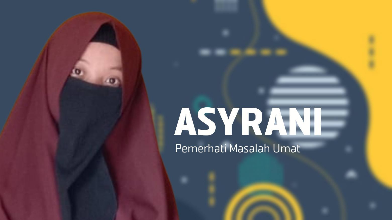 Asyrani, Pemerhati Masalah Umat. Foto: Ist.
