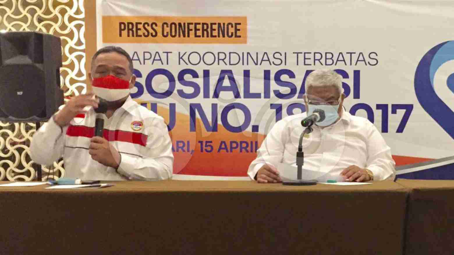 Pertemuan antara Pemprov Sultra dan BP2MI Pusat. Foto: Siswanto Azis/Telisik