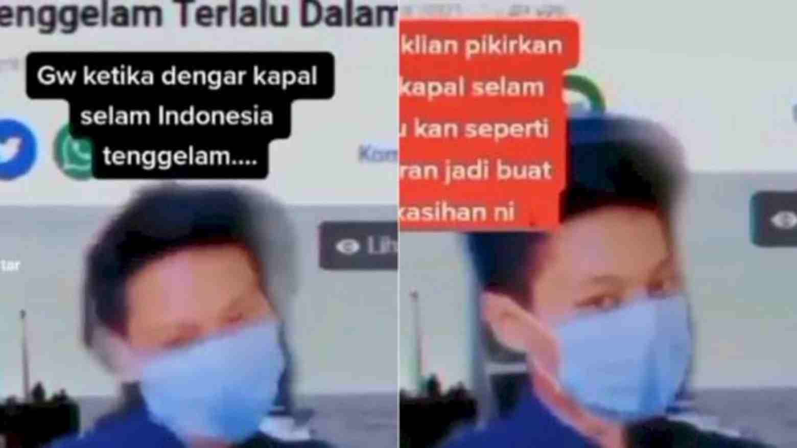 Screenshot video pemuda joget tiktok. Foto: Repro indozone.id