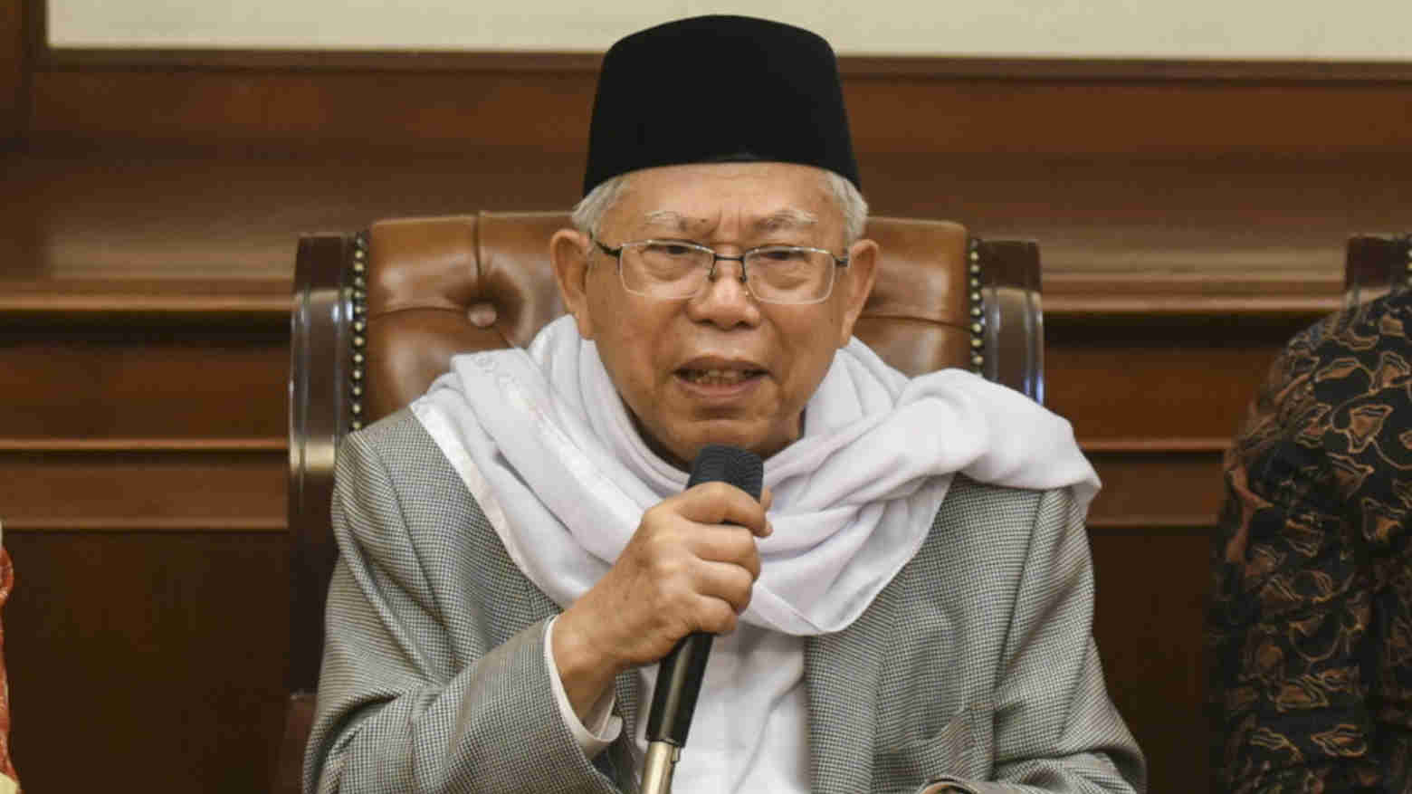 Wakil Presiden, Ma'ruf Amin. Foto: Repro Tirto.id