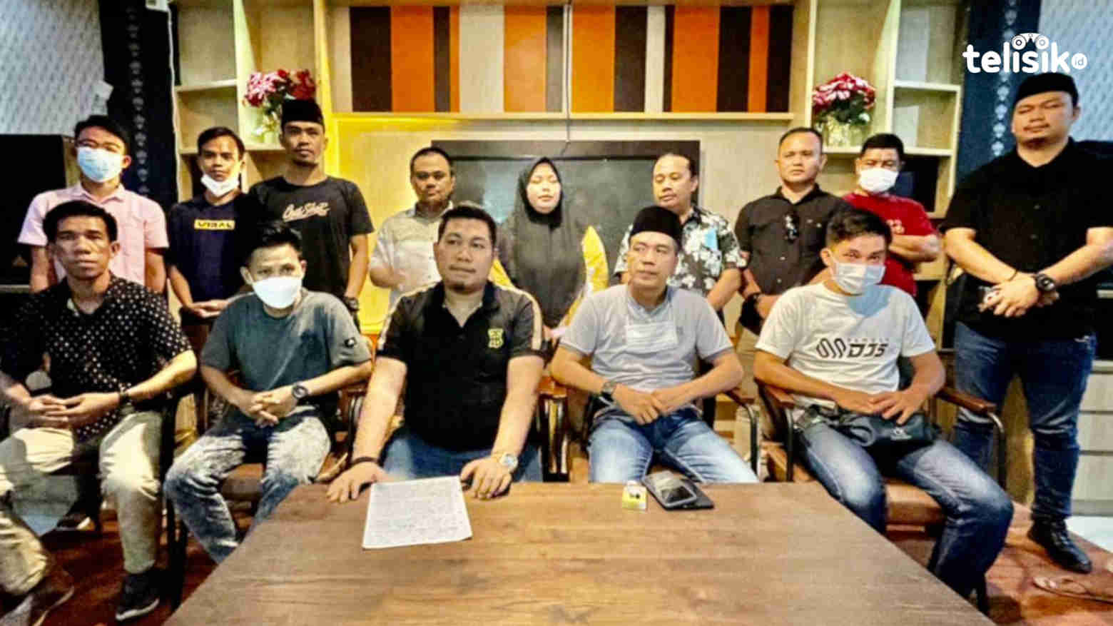 KNPI Kubu Haris Pertama. Foto: Siswanto Azis/Telisik