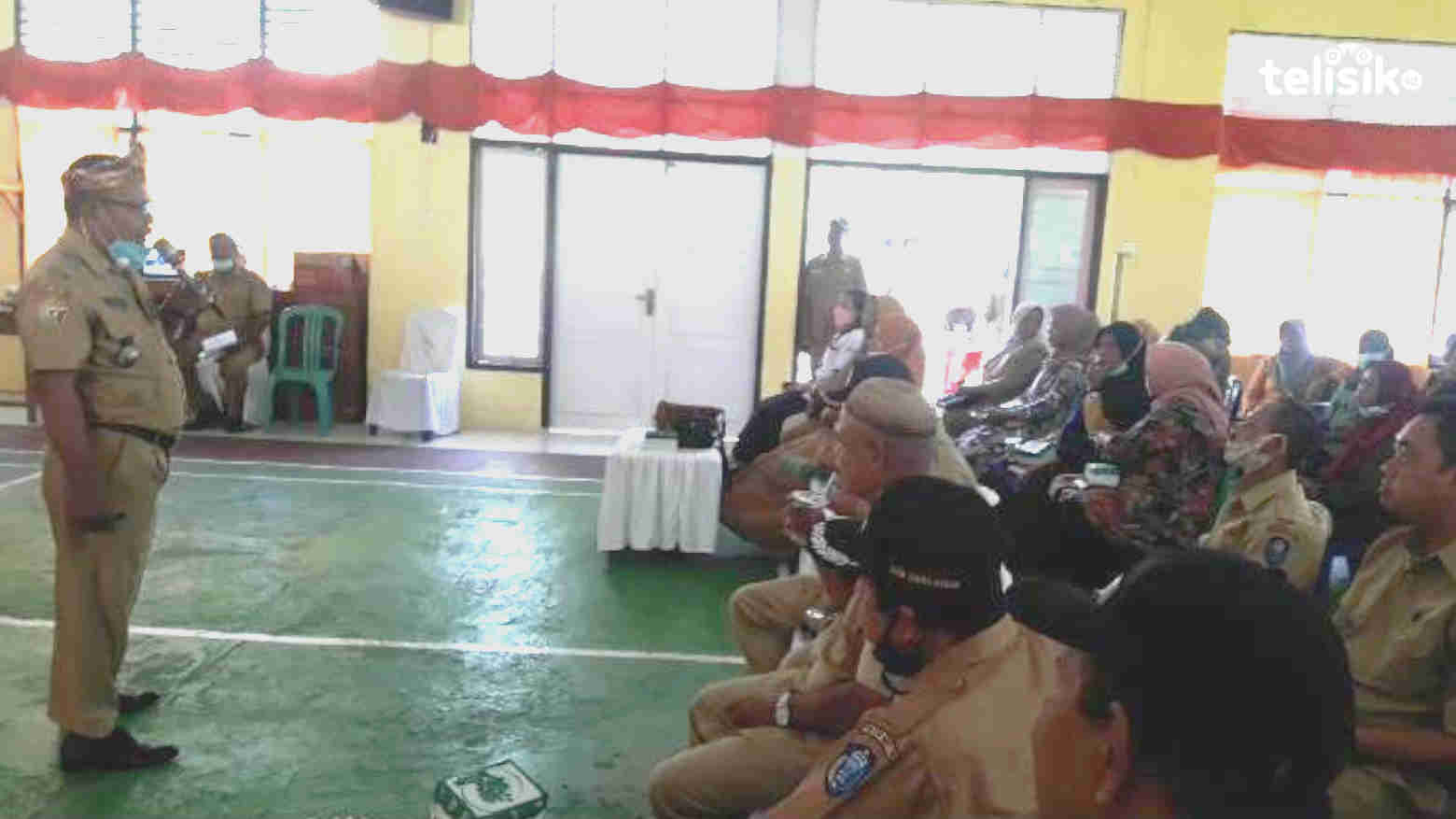 Suasana sosialisasi bahaya kenakalan remaja di Kecamatan Tomia Timur. Foto: Boy Candra F/Telisik