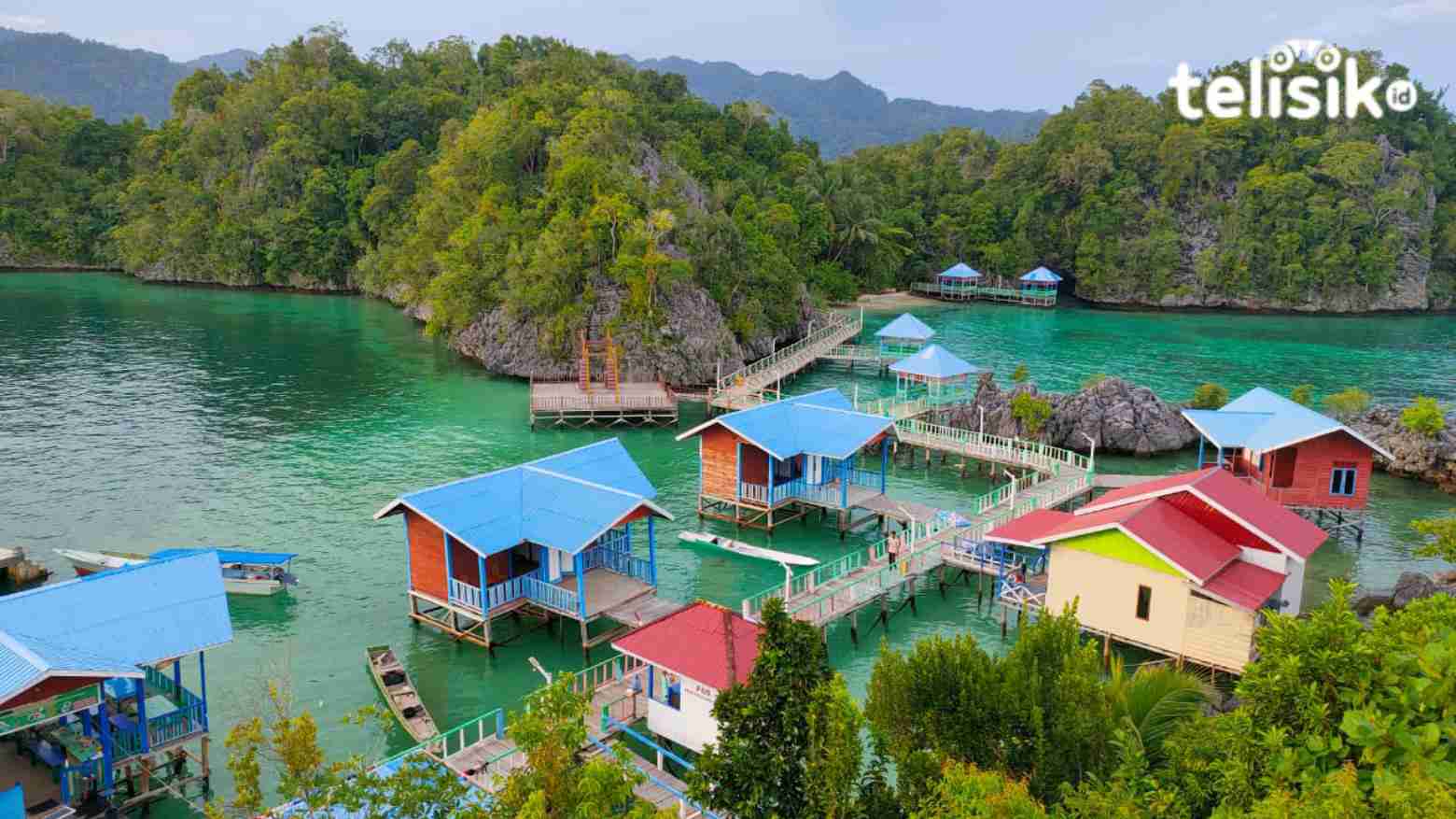 Keindahan Pulau Kayangan di Pulau Sambori, Kabupaten Morowali. Foto: Rizal/Telisik