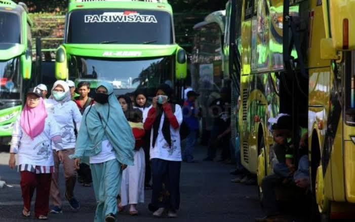 Warga mudik di tengah pandemi. Foto: Repro google.com