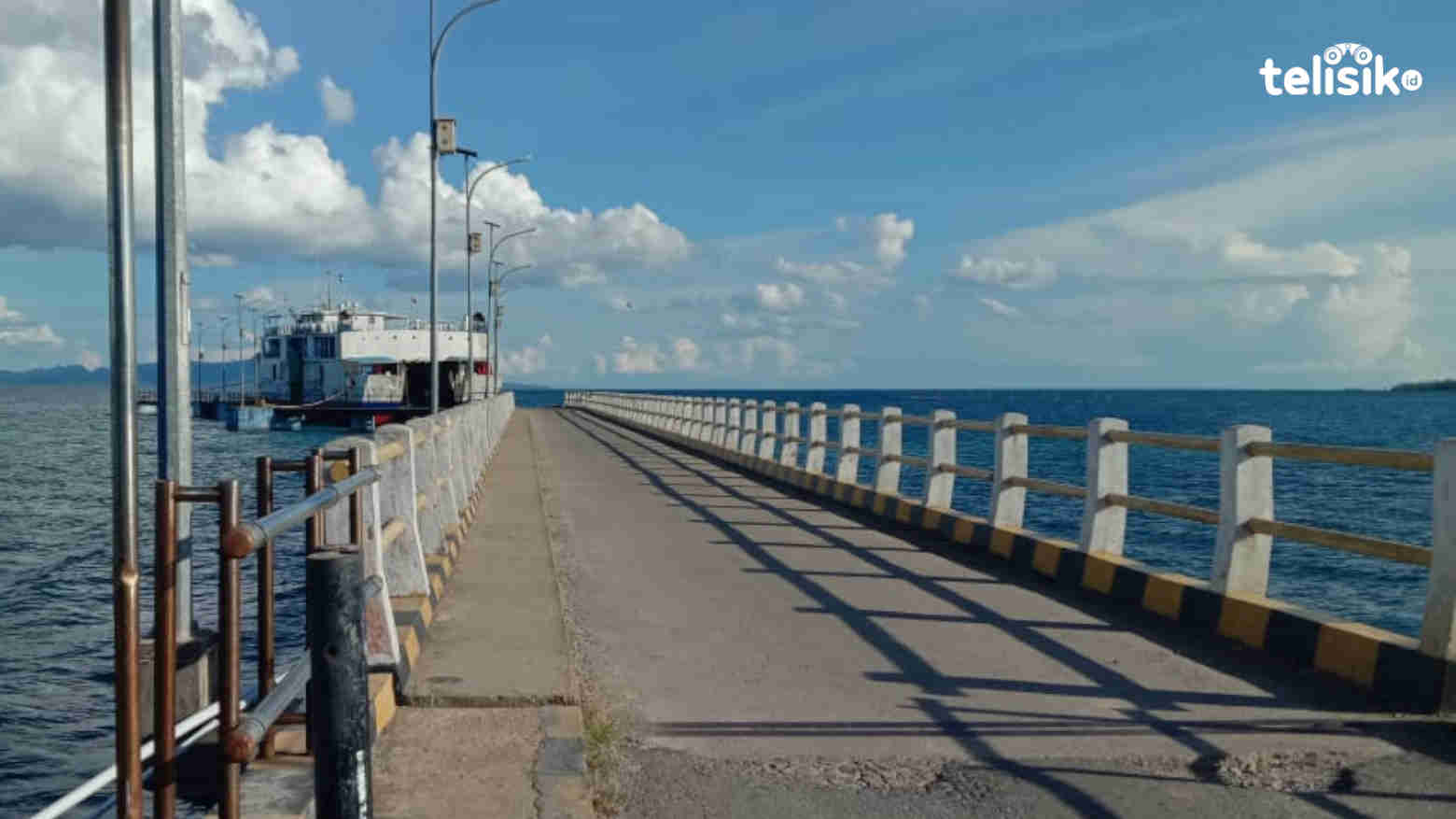 Pelabuhan Amolengo-Labuan. Foto: Aris/Telisik