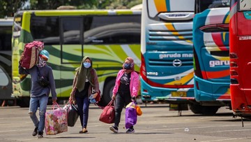 Ilustrasi mudik. Foto: Repro Cnnindonesia.com