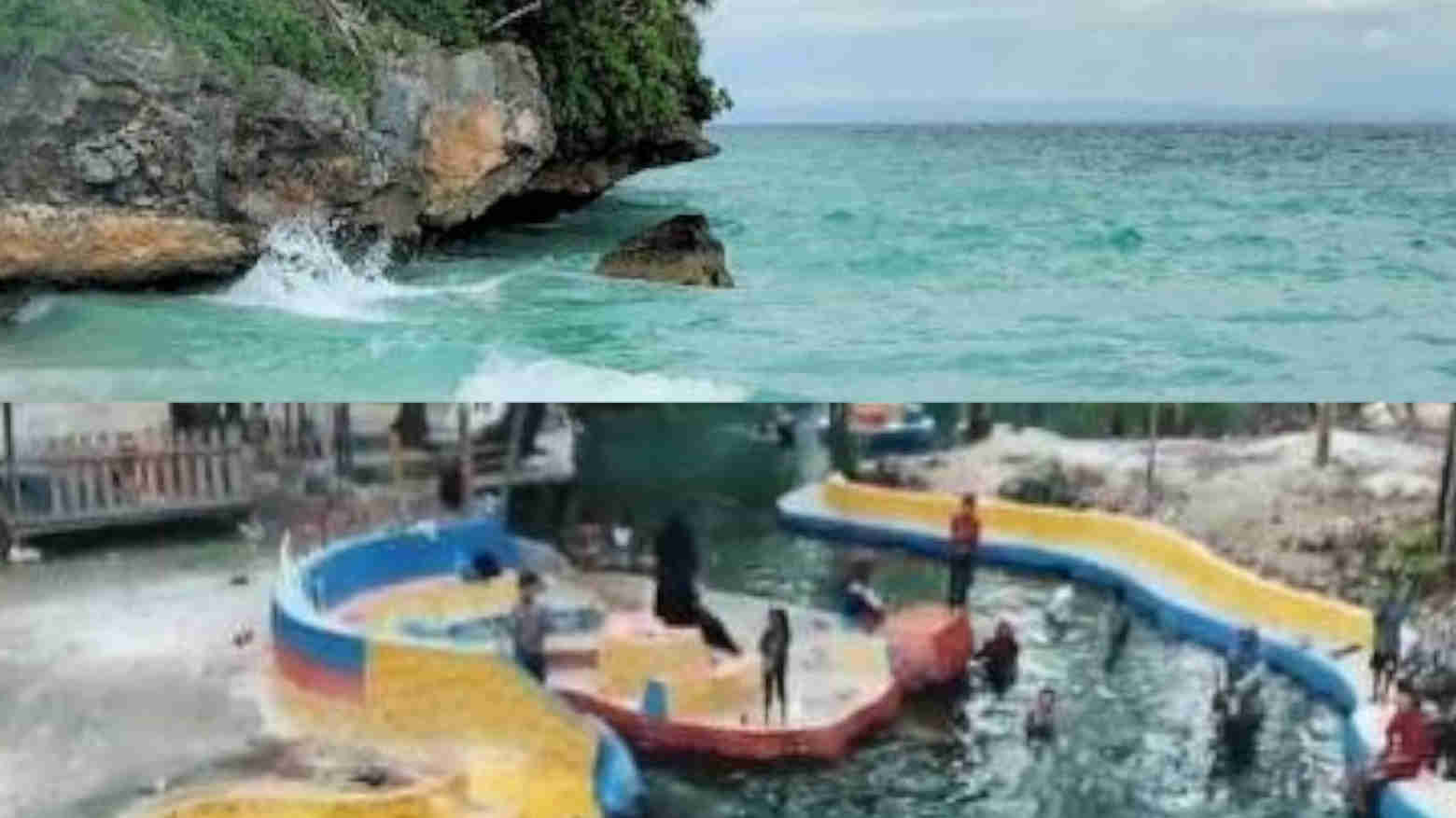 Pantai Mutiara dan Danau Fotu. Foto: Mutarfin/Telisik