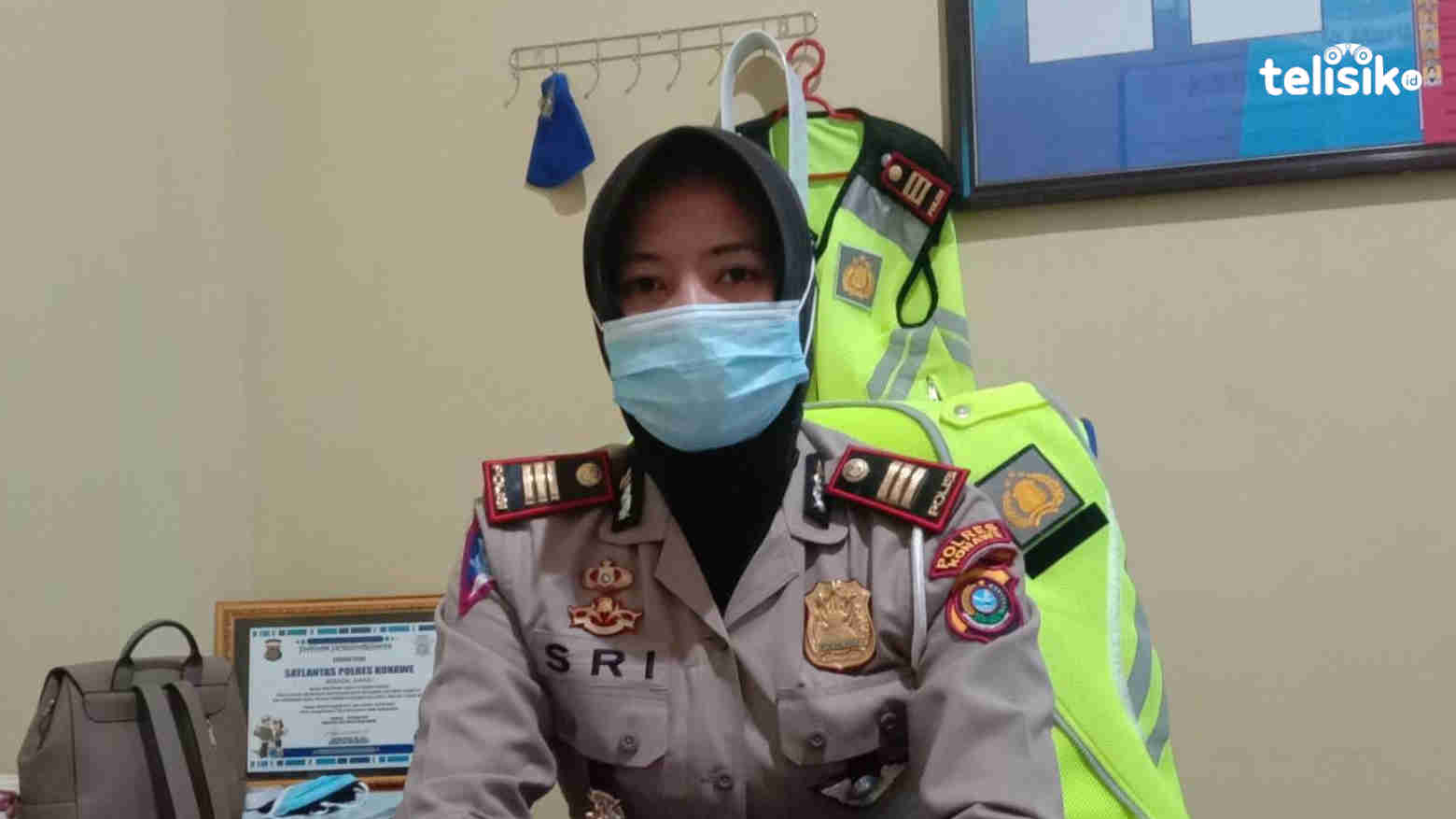 Kasat Lantas Polres Konawe, AKP Sri Endang Fajar Ningsih SH.,SIK. Foto: Muh. Surya Putra/Telisik