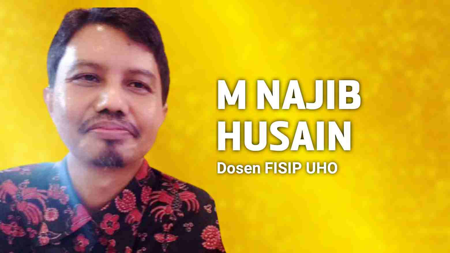 Dr. M. Najib Husain Dosen FISIP UHO. Foto: Ist.