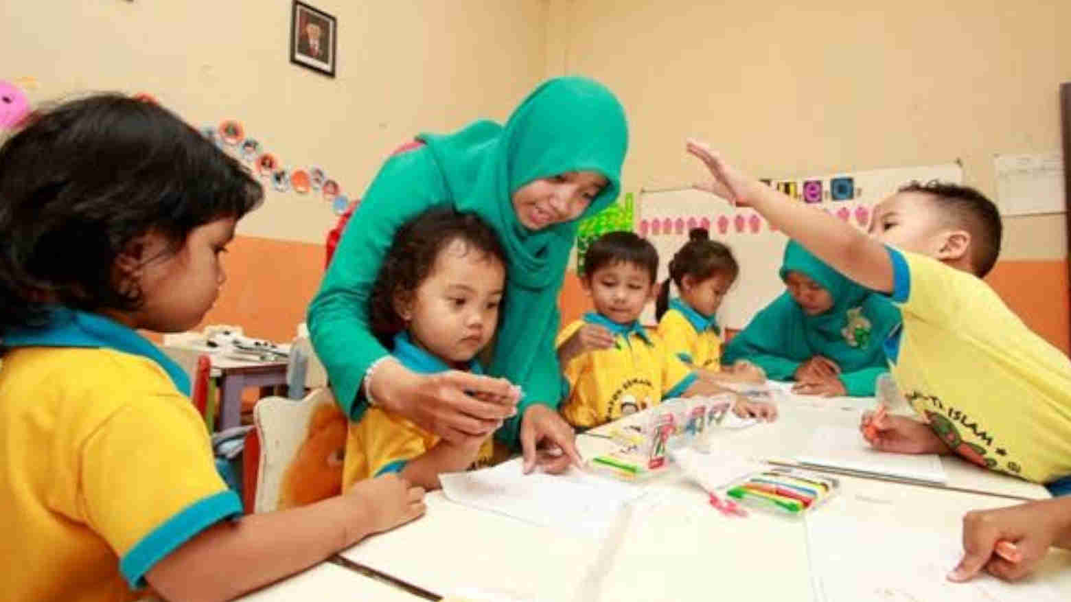 Pembelajaran anak PAUD. Foto: Repro google.com