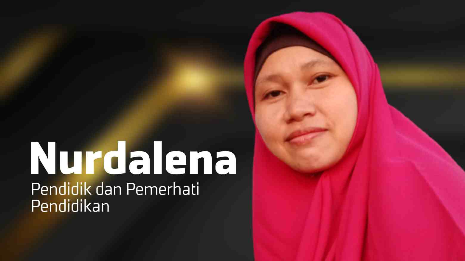 Nurdalena, Pendidik dan Pemerhati Pendidikan. Foto: Ist.
