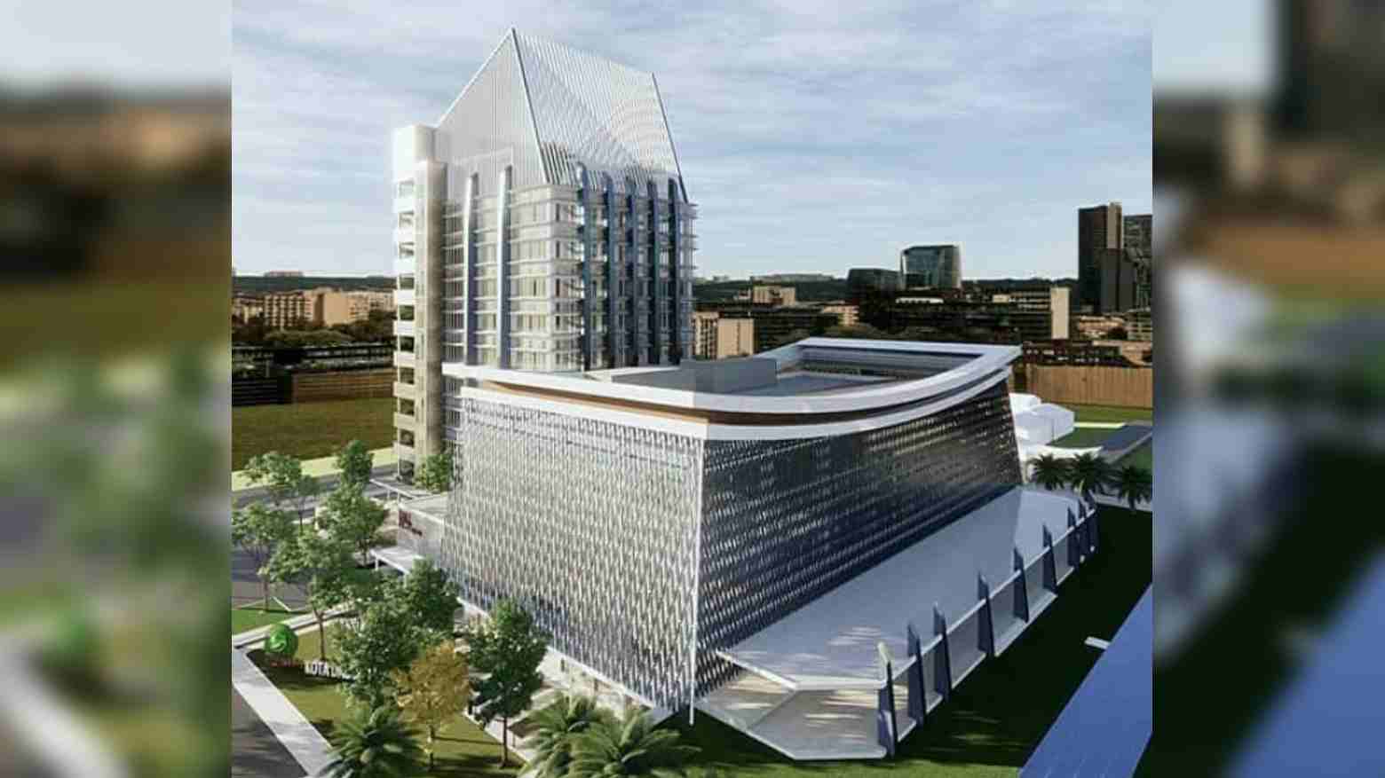 Desain gedung Balai Kota Kendari. Foto: Ist.