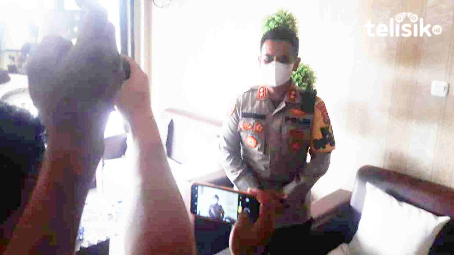 Kapolres Wakatobi Suharman Sanusi ketika ditemui awak media di Kantor Polres Wakatobi                                    Foto: Boy Candra Ferniawan/Telisik