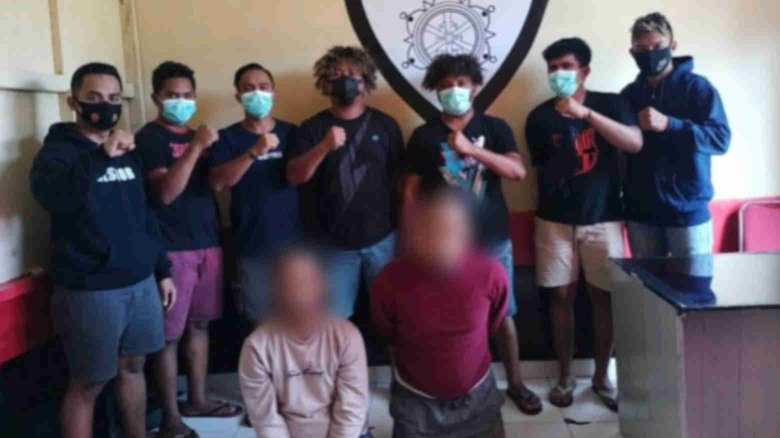 Dua pelaku sindikat pencurian asal Kaltim dan Sulsel. Foto: Ist.