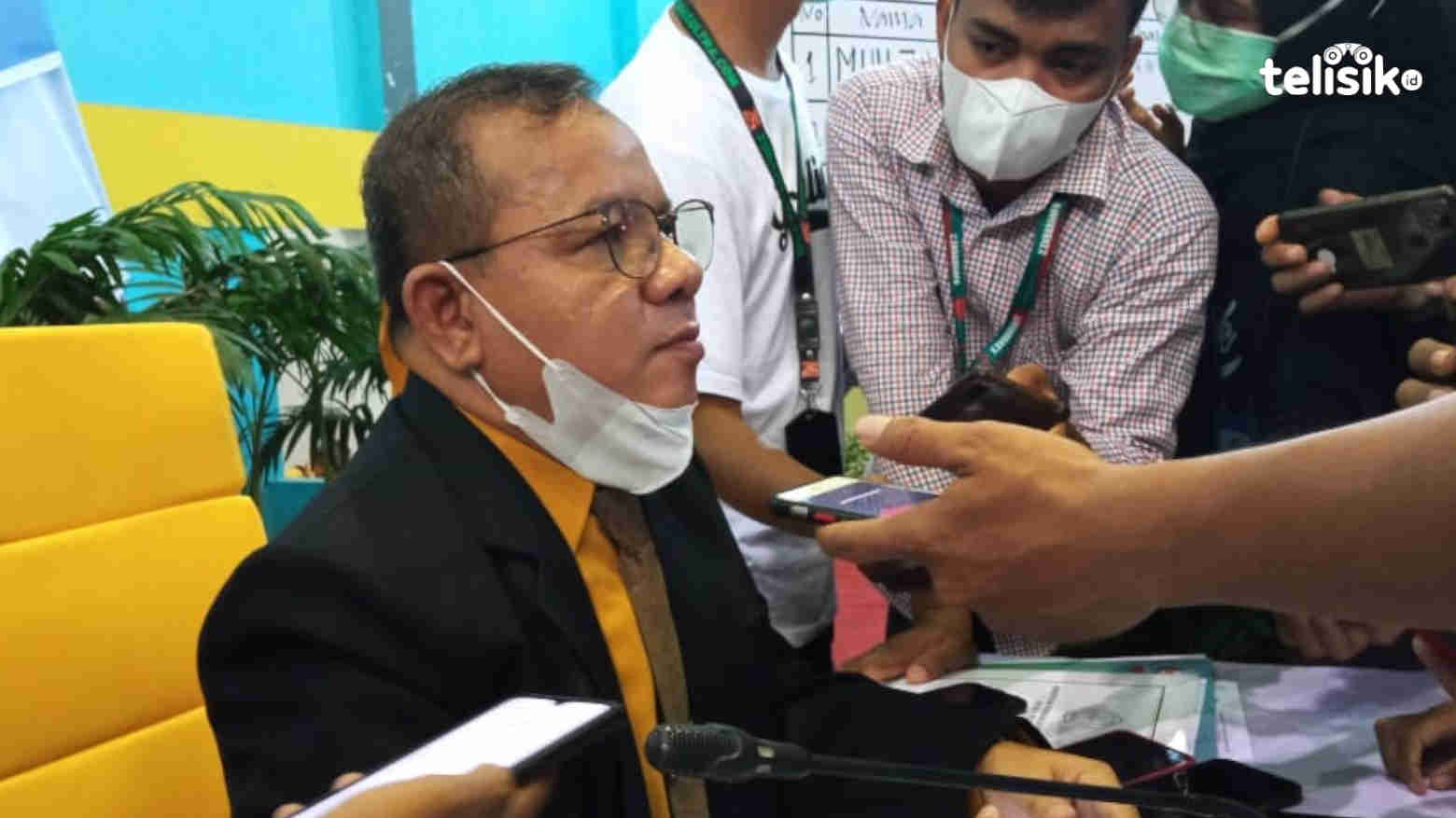 Ketua Senat UHO, Prof Takdir. Foto: Andi Sulthan/Telisik
