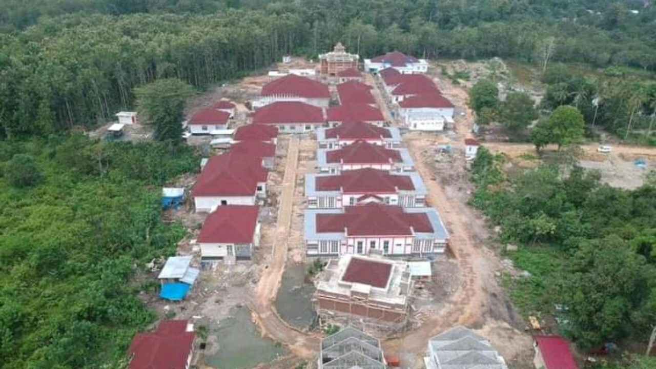 Lokasi bangunan RSUD Busel yang hampir rampung. Foto: Ist.