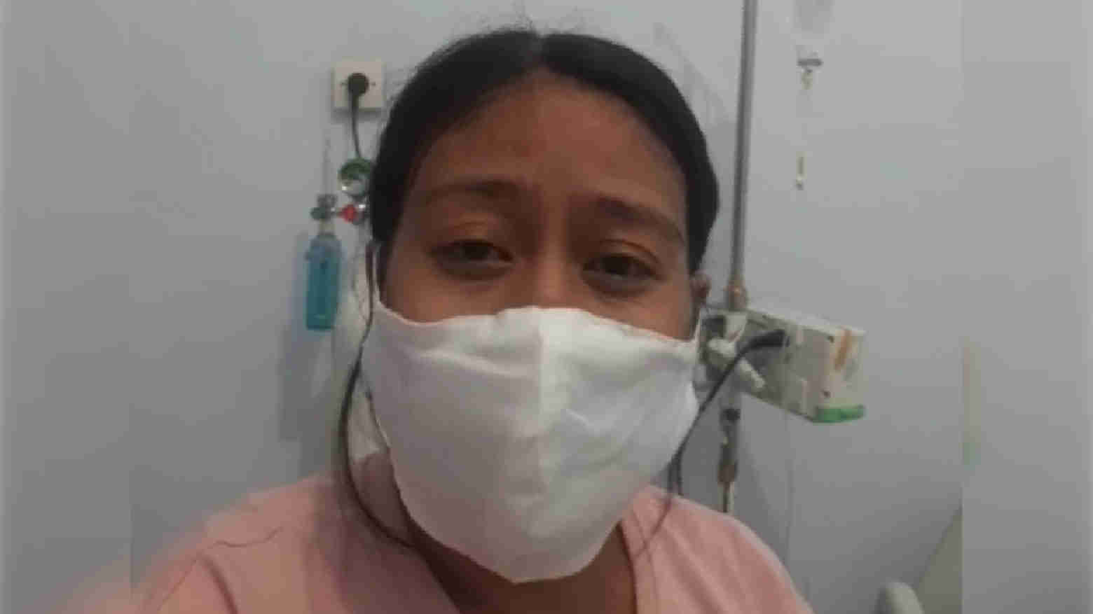 Pasien COVID-19 yang mengeluh ke Dinas Kesehatan. Foto: Ist.