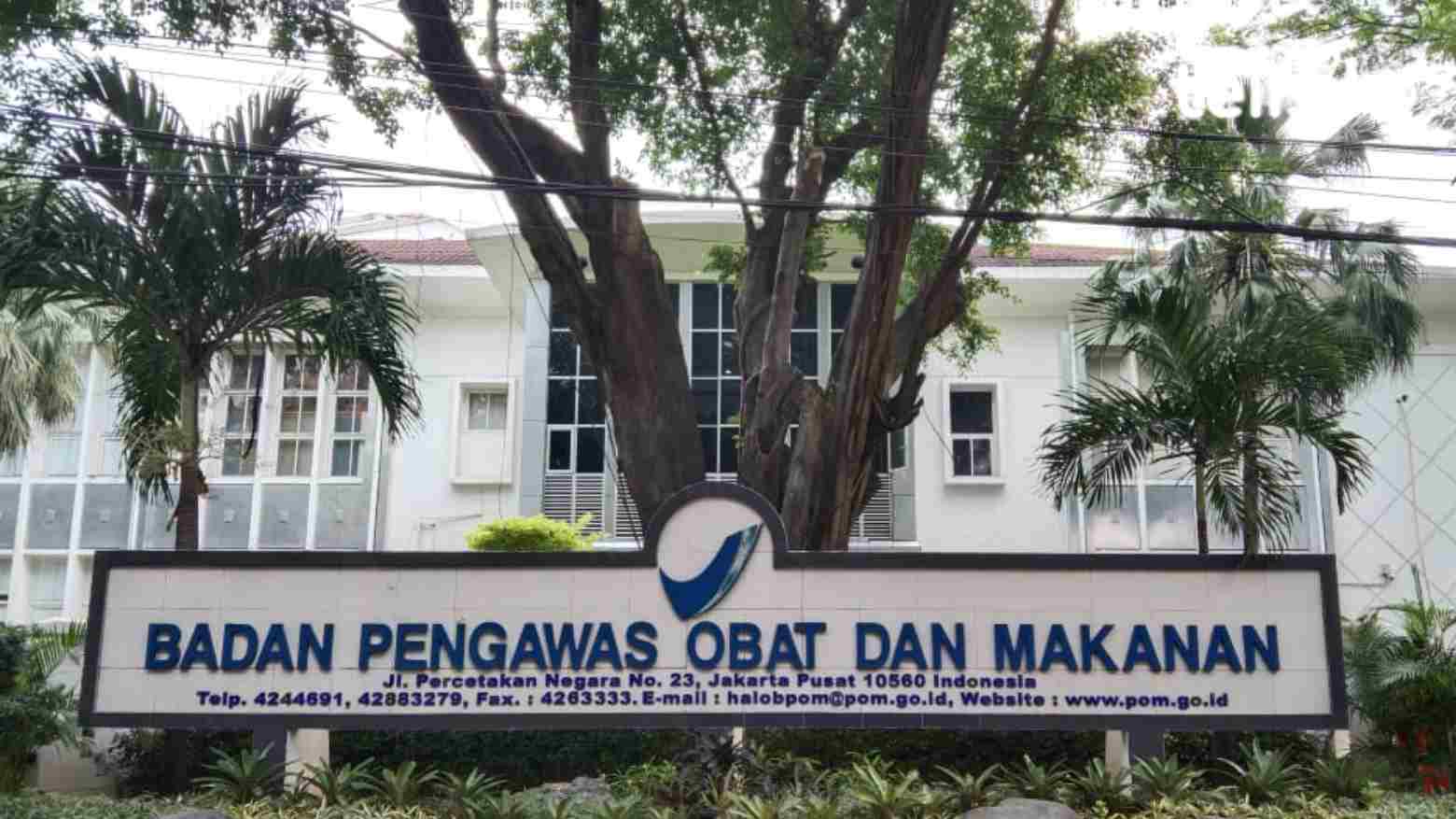 BPOM Pusat, Jakarta. Foto: Risman/Telisik