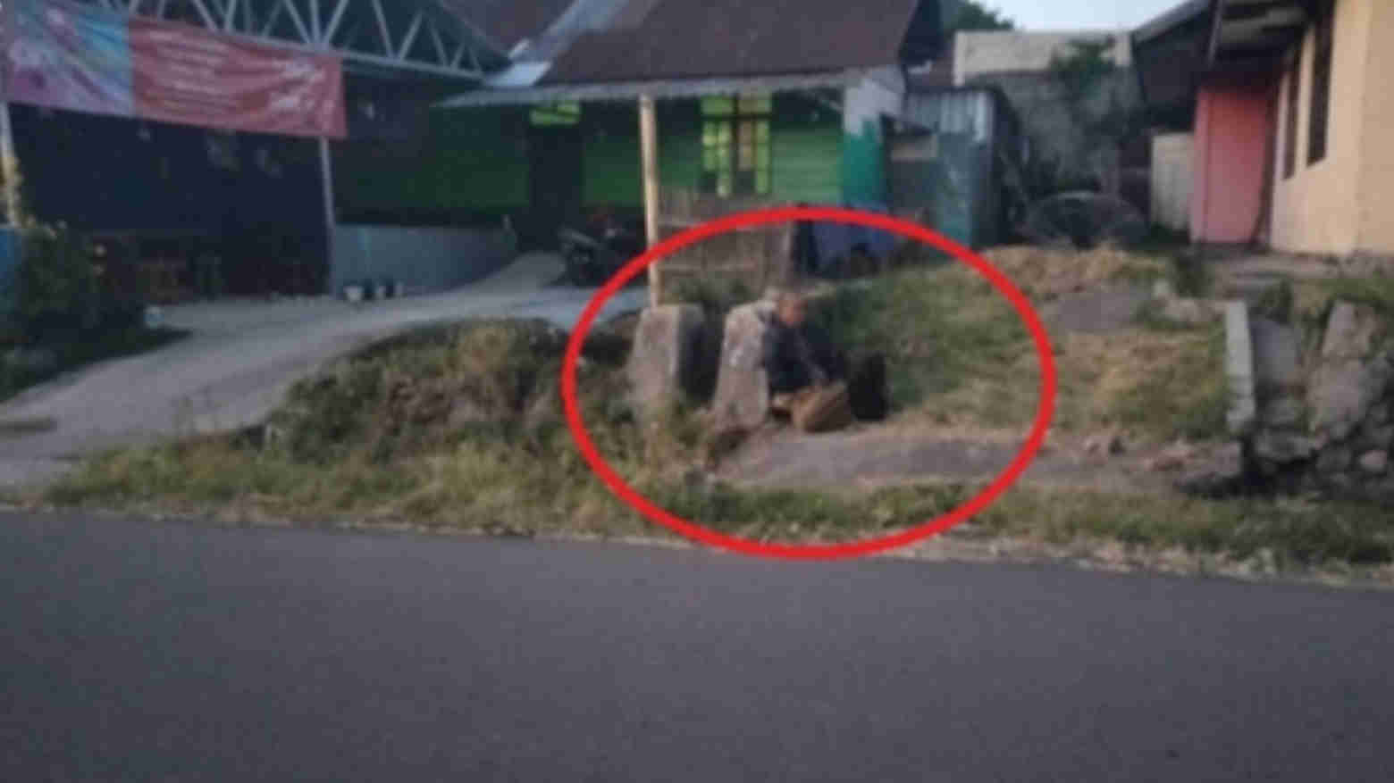 SN, pasien positif COVID-19 yang kabur dari RSUD. Foto: Ist.