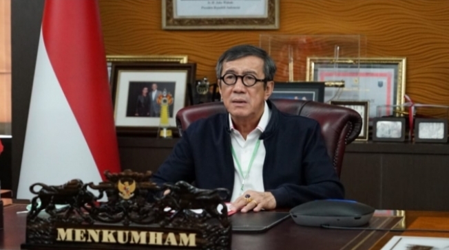 Menkumham RI, Yasonna Laoly. Foto : Ist.