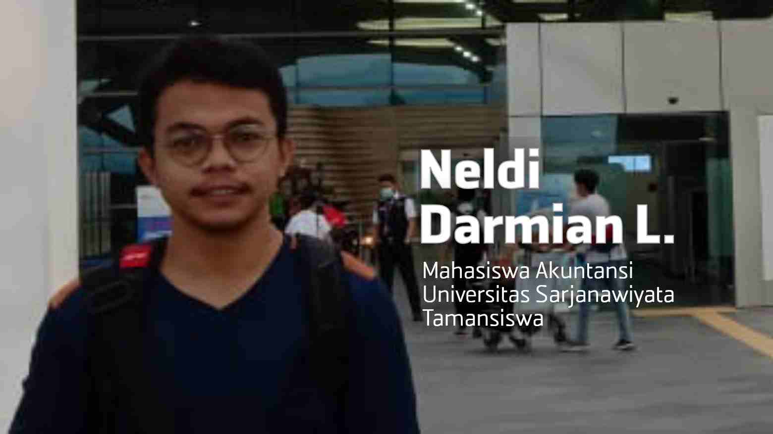 Neldi Darmian L, Mahasiswa Akuntansi Universitas Sarjanawiyata Tamansiswa. Foto: Ist.