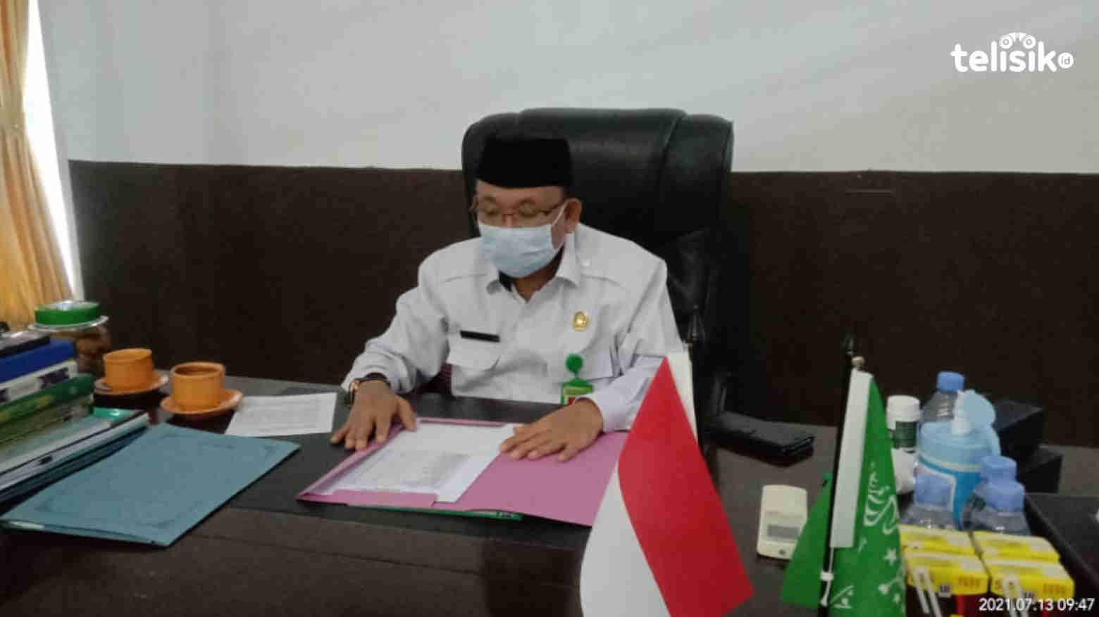Abdul Aziz Baking, Kepala Kemenag Bombana. Foto: Hir/Telisik