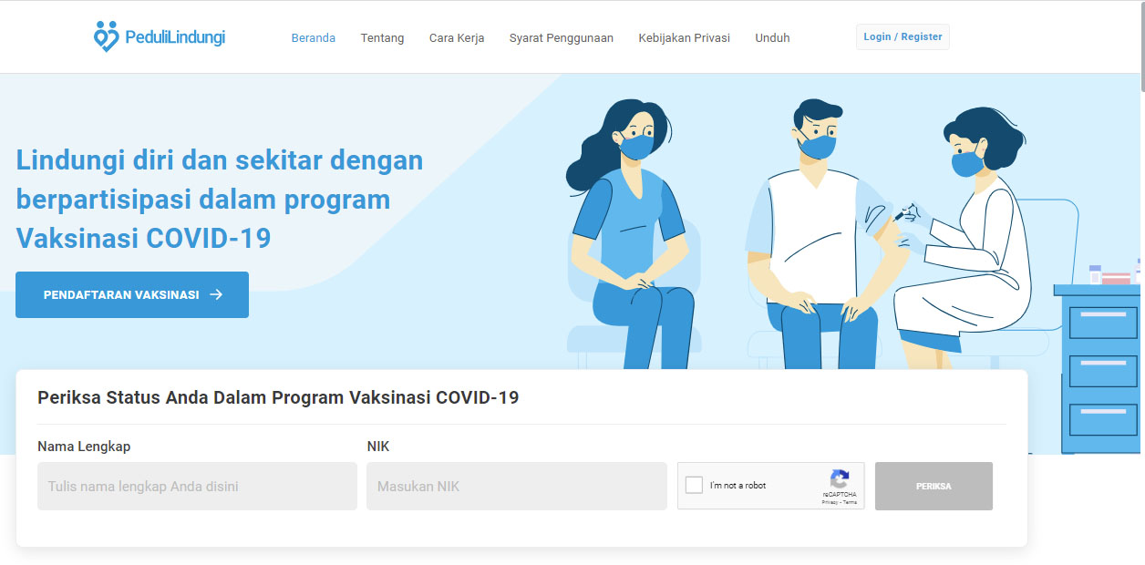 Screenshoot Cara Download Sertifikat Vaksin covid 19