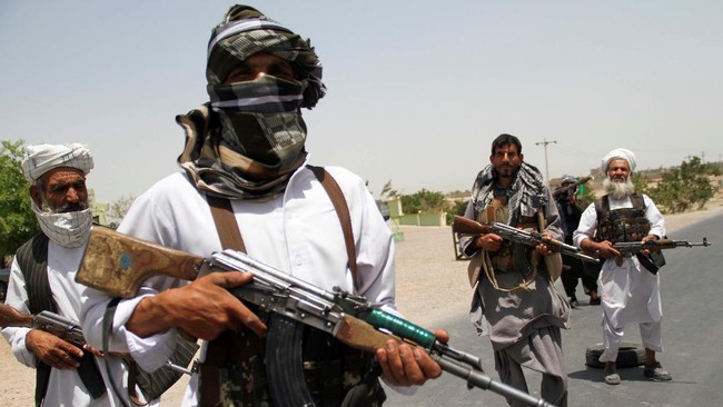 Kelompok Taliban. Foto: Repro Reuters
