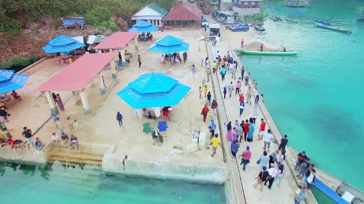 Salah satu objek wisata di Muna, Permandian Maleura. Foto: Ist.