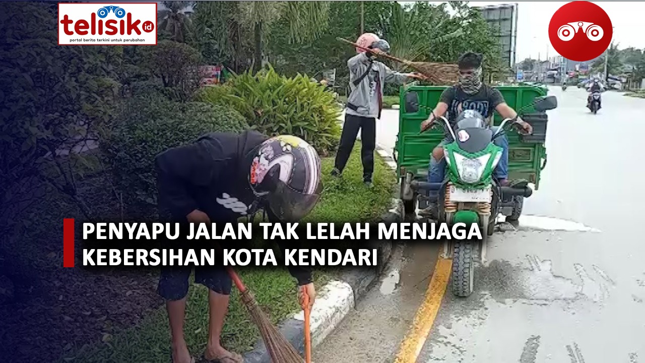 Video: Penyapu Jalan Tak Lelah Menjaga Kebersihan Kota Kendari