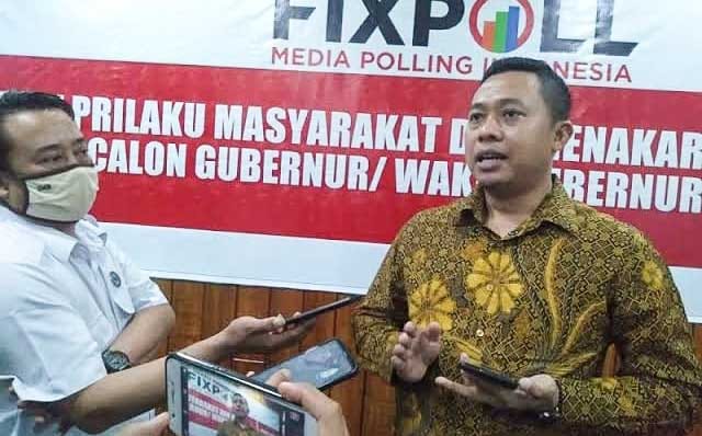 Ketgam: Direktur Eksekutif Fixpoll Indonesia, Mohammad Anas RA. Foto: Repro Radar Bengkulu Online
