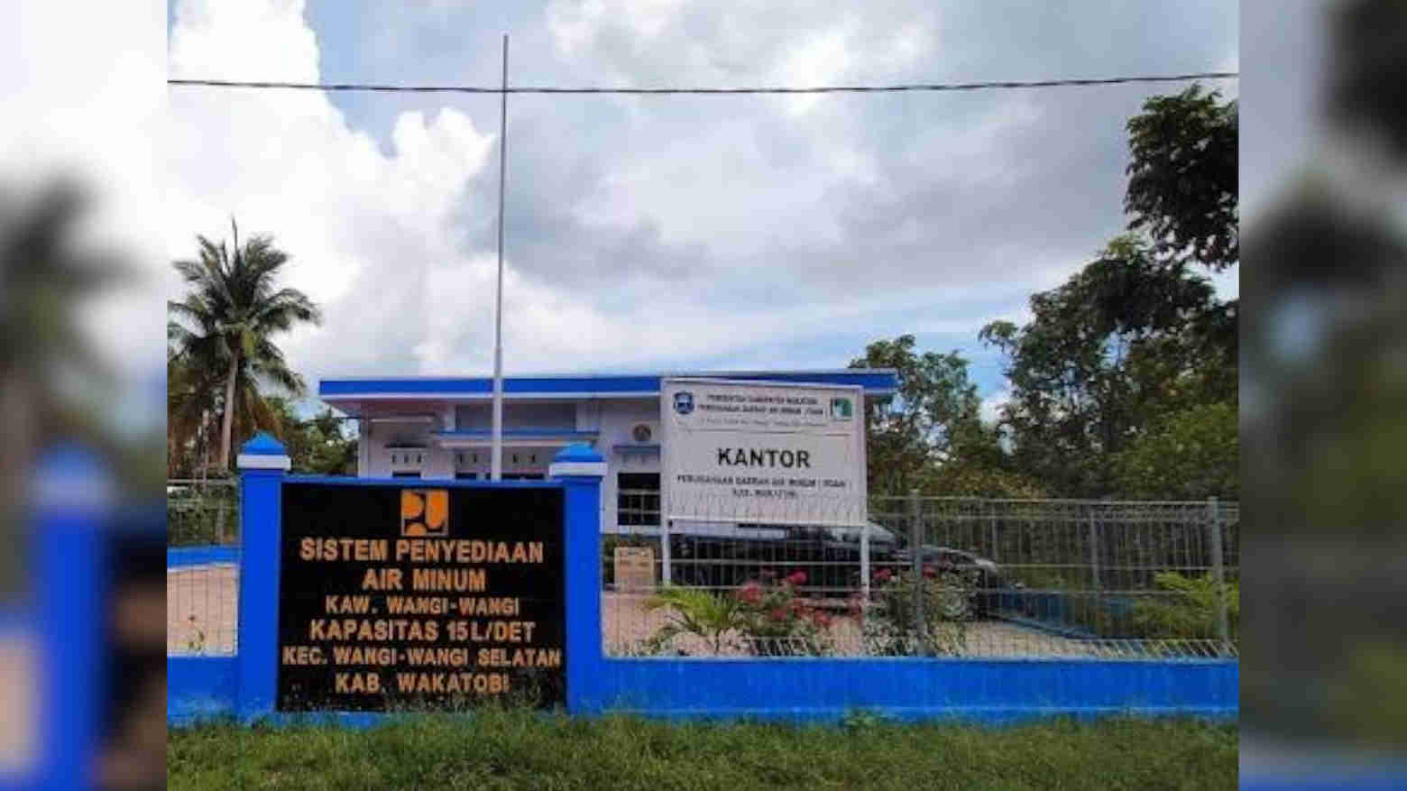 Kantor PDAM Kabupaten Wakatobi. Foto: Repro Google.com