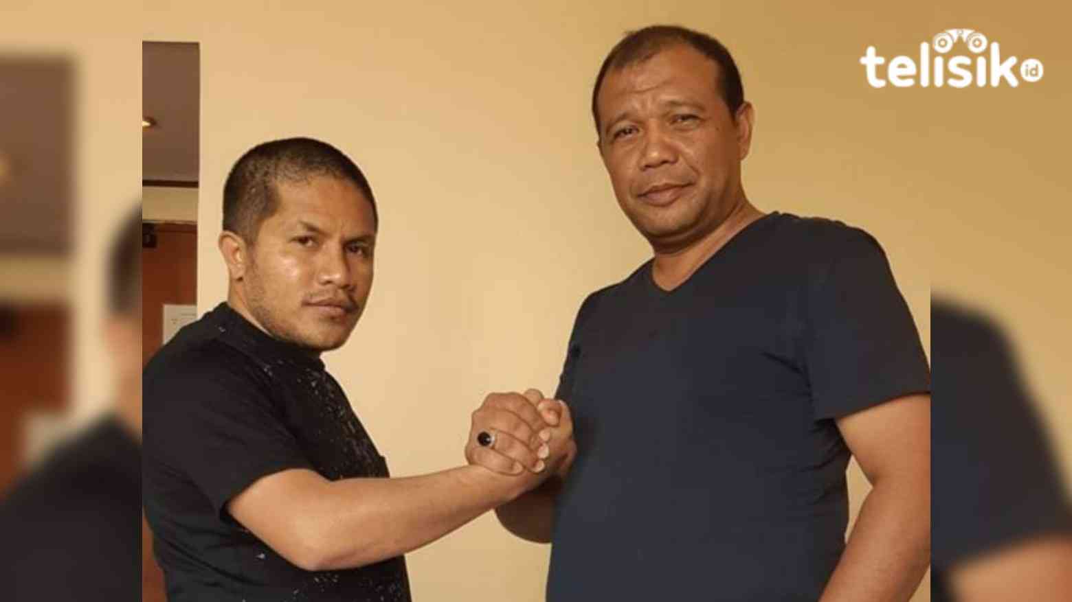 Ketua dan anggota Komisi III DPRD Muna, La Irwan dan Awal Jaya Bolombo. Foto: Sunaryo/Telisik