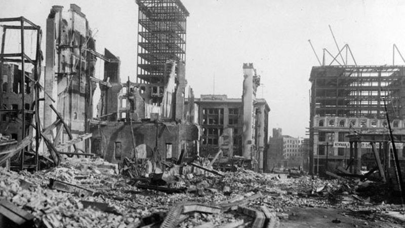Gempa bumi di Ashgabat, Turkmenistan pada 6 Oktober 1948 berkekuatan 7,3 skala richter dan menewaskan lebih dari 176.000 orang. Foto: Repro Akipress.com