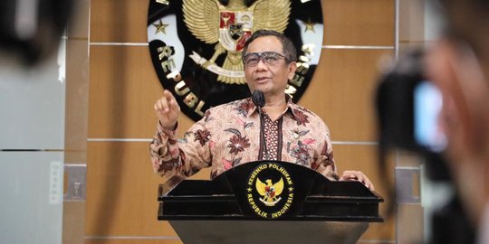 Menteri Koordinator Bidang Politik, Hukum dan Keamanan, Mahfud MD. Foto: Repro merdeka.com