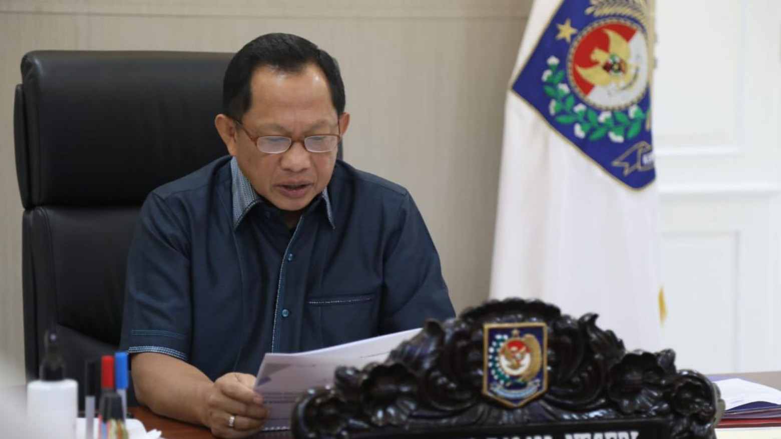 Menteri Dalam Negeri (Mendagri) RI, Tito Karnavian. Foto: Repro detik.com