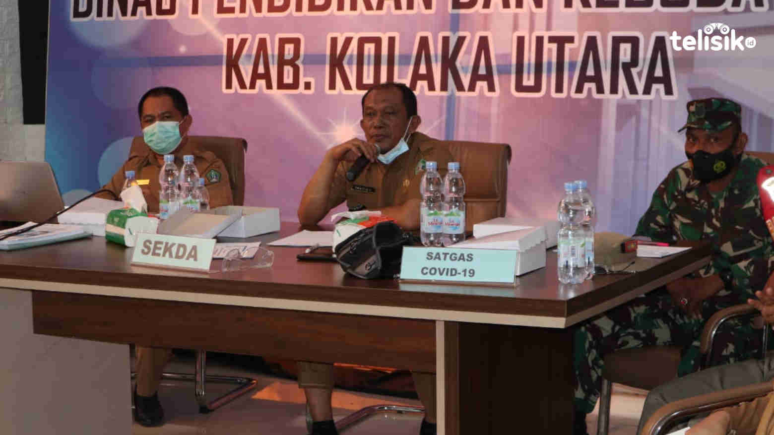 Sekertaris Daerah Kolaka Utara, Taupik Sonda (tengah) Foto: Muh. Risal/Telisik