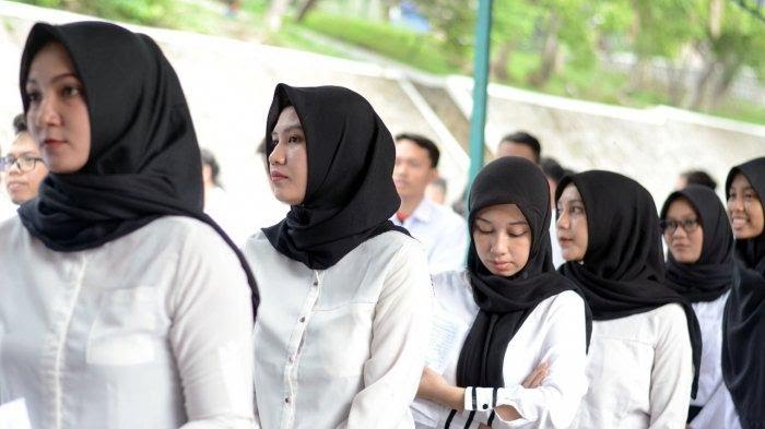 Sejumlah pelamar seleksi CPNS. Foto: Repro tribunnews.com