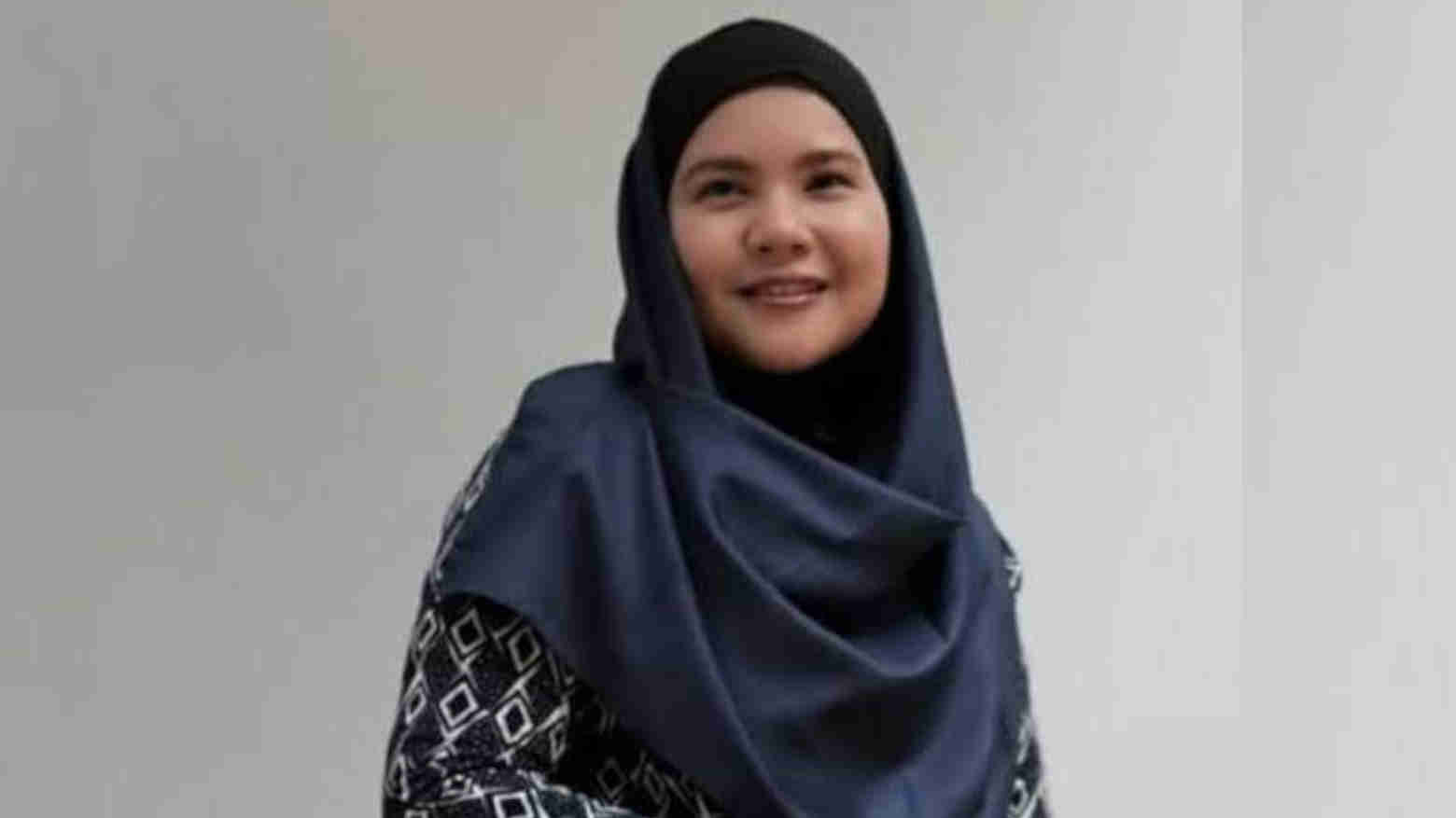 Tere yang kini mantap berhijrah. Foto: Repro Liputan6.com