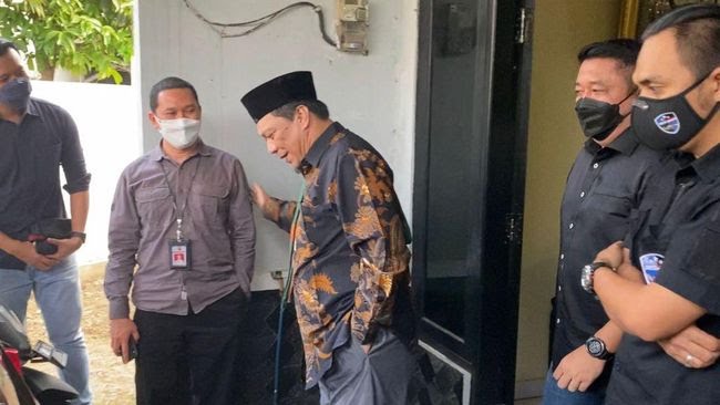 Ustaz Yahya Waloni ditangkap Bareskrim Polri. Foto: Repro detik.com